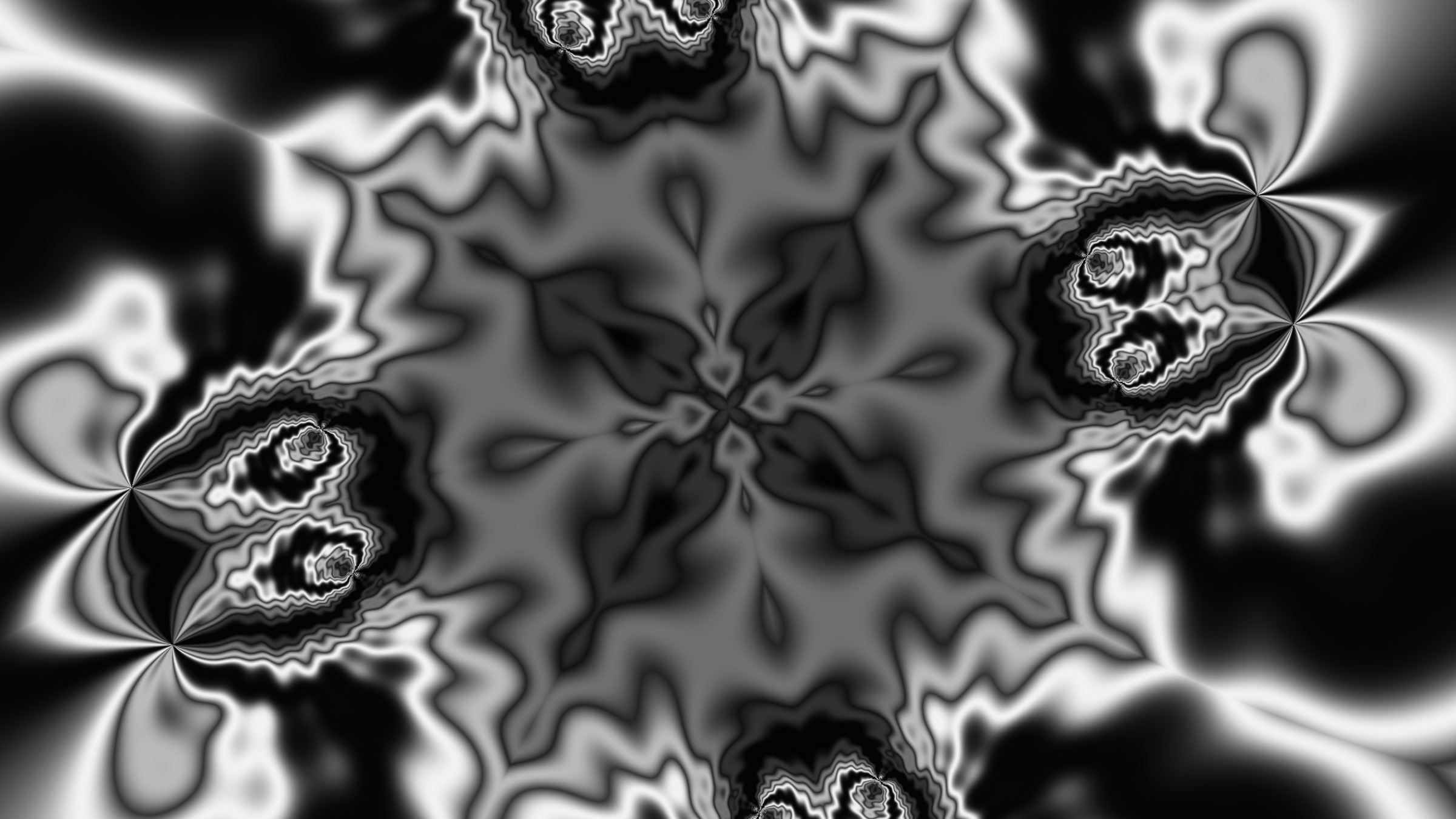 Playground: Tunnel black and white